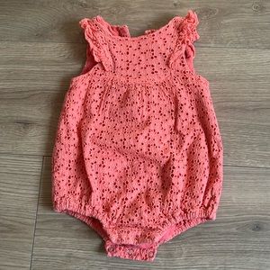 Jacadi girls jumper eyelet 12m